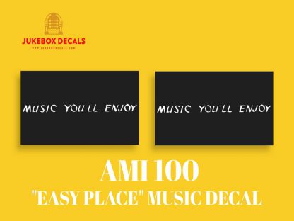 AMI 100 MUSIC DECAL