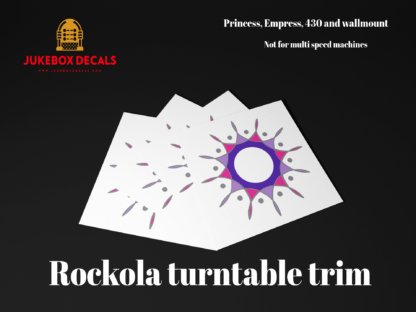 Rockola Turntable Trim