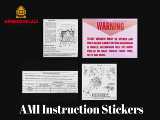 Ami Instruction Stickers